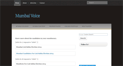 Desktop Screenshot of mumbaivoice.com