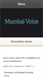 Mobile Screenshot of mumbaivoice.com